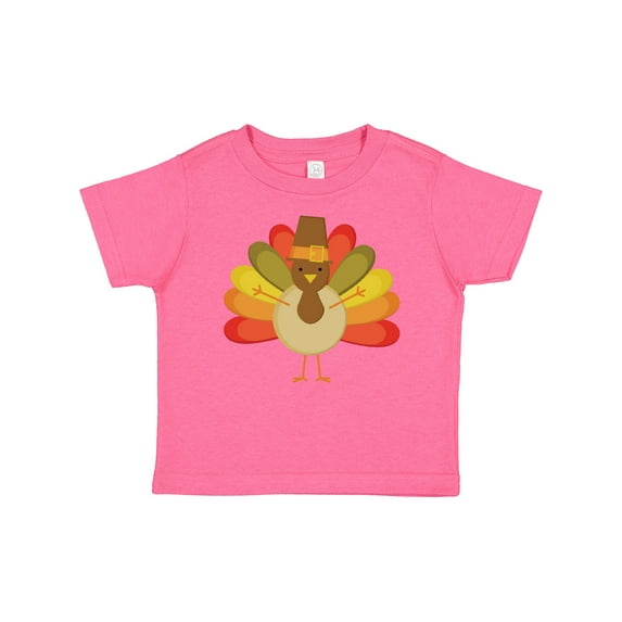 Inktastic Thanksgiving Pilgrim Turkey Holiday Boys or Girls Baby T-Shirt