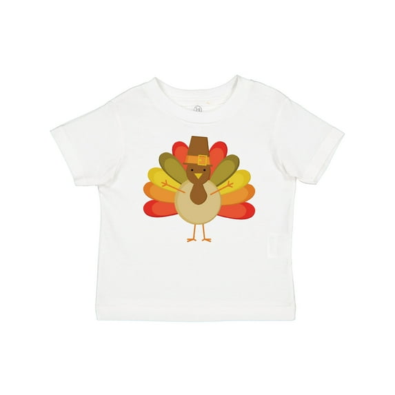 Inktastic Thanksgiving Pilgrim Turkey Holiday Boys or Girls Baby T-Shirt
