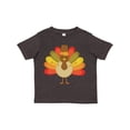 thumbnail image 1 of Inktastic Thanksgiving Pilgrim Turkey Holiday Boys or Girls Toddler T-Shirt, 1 of 5