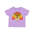 thumbnail image 1 of Inktastic Thanksgiving Pilgrim Turkey Holiday Boys or Girls Toddler T-Shirt, 1 of 5