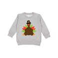 thumbnail image 1 of Inktastic Thanksgiving Pilgrim Turkey Toddler Sweatshirt, 1 of 4