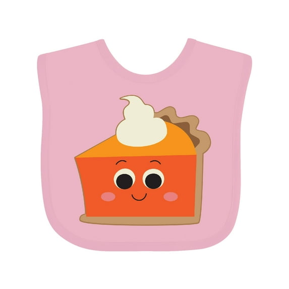 Inktastic Thanksgiving Pumpkin Pie Cute Boys or Girls Baby Bib