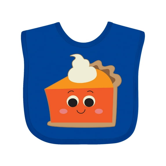 Inktastic Thanksgiving Pumpkin Pie Cute Boys or Girls Baby Bib
