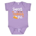thumbnail image 1 of Inktastic Thanksgiving Sweet As Pumpkin Pie Boys or Girls Baby Bodysuit, 1 of 5