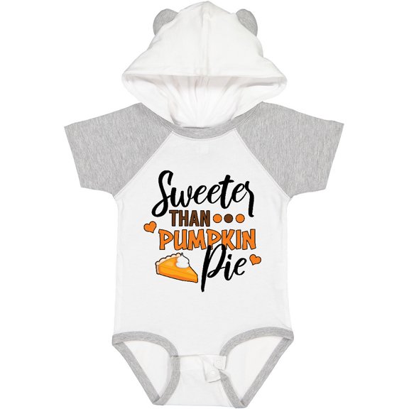 Inktastic Thanksgiving Sweeter Than Pumpkin Pie Boys or Girls Baby Bodysuit
