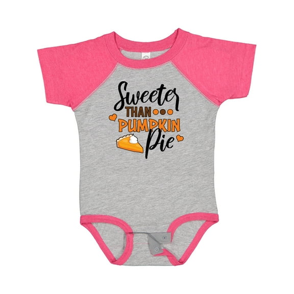 Inktastic Thanksgiving Sweeter Than Pumpkin Pie Boys or Girls Baby Bodysuit