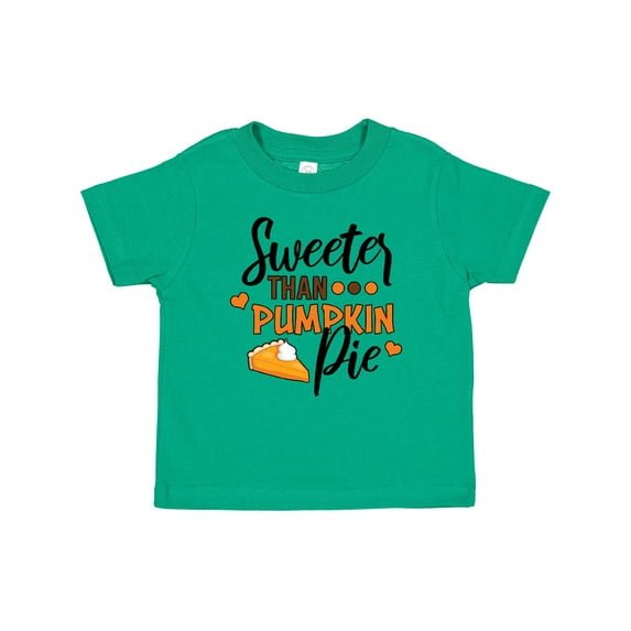 Inktastic Thanksgiving Sweeter Than Pumpkin Pie Boys or Girls Baby T-Shirt