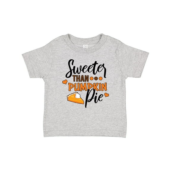 Inktastic Thanksgiving Sweeter Than Pumpkin Pie Boys or Girls Baby T-Shirt