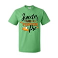 thumbnail image 1 of Inktastic Thanksgiving Sweeter Than Pumpkin Pie T-Shirt, 1 of 5