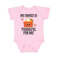 thumbnail image 1 of Inktastic Thanksgiving Thankful Family Boys or Girls Baby Bodysuit, 1 of 5