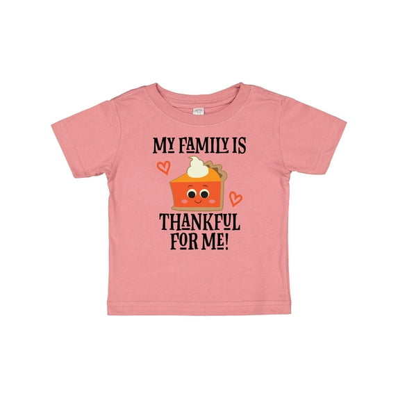 Inktastic Thanksgiving Thankful Family Boys or Girls Baby T-Shirt