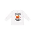 thumbnail image 1 of Inktastic Thanksgiving Thankful Family Boys or Girls Long Sleeve Toddler T-Shirt, 1 of 5