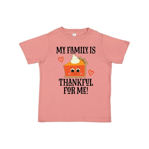 Inktastic Thanksgiving Thankful Family Boys or Girls Toddler T-Shirt