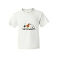 thumbnail image 1 of Inktastic Thanksgiving Turducken Rumors 'They Do What?' Youth T-Shirt, 1 of 5