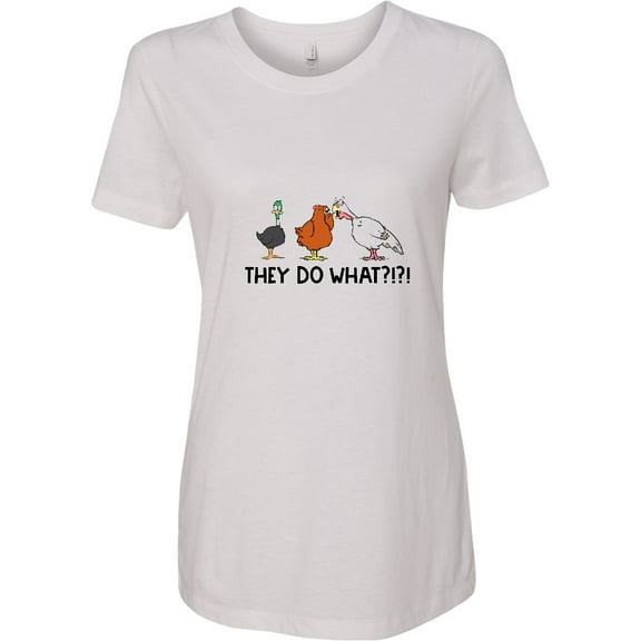 Inktastic Thanksgiving Turducken Rumors 'they Do What?' Women's T-Shirt