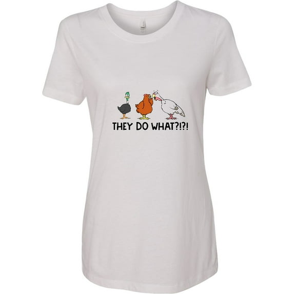 Inktastic Thanksgiving Turducken Rumors 'they Do What?' Women's T-Shirt