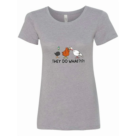 Inktastic Thanksgiving Turducken Rumors 'they Do What?' Women's T-Shirt
