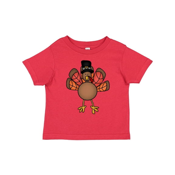 Inktastic Thanksgiving Turkey Boys or Girls Toddler T-Shirt