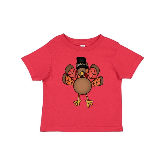 Inktastic Thanksgiving Turkey Boys or Girls Toddler T-Shirt
