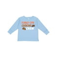 thumbnail image 1 of Inktastic Thanksgiving Turkey Day Cooking Crew with Turkey and Pumpkin Pie Boys or Girls Long Sleeve Toddler T-Shirt, 1 of 5