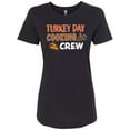 thumbnail image 1 of Inktastic Thanksgiving Turkey Day Cooking Crew with Turkey and Pumpkin Pie Women's T-Shirt, 1 of 5