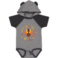 thumbnail image 1 of Inktastic Thanksgiving Turkey Fall Holiday Wreath Boys or Girls Baby Bodysuit, 1 of 5