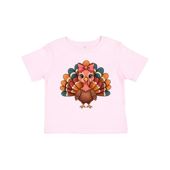 Inktastic Thanksgiving Turkey Female Girls Toddler T-Shirt