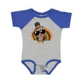 thumbnail image 1 of Inktastic Thanksgiving Turkey Funny Boys or Girls Baby Bodysuit, 1 of 5