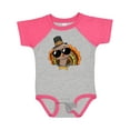 thumbnail image 1 of Inktastic Thanksgiving Turkey Funny Boys or Girls Baby Bodysuit, 1 of 5