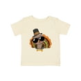 thumbnail image 1 of Inktastic Thanksgiving Turkey Funny Boys or Girls Baby T-Shirt, 1 of 5