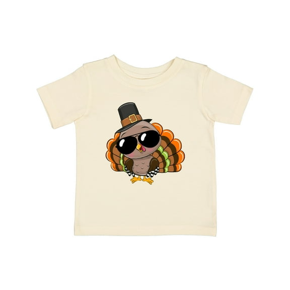 Inktastic Thanksgiving Turkey Funny Boys or Girls Baby T-Shirt