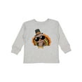 thumbnail image 1 of Inktastic Thanksgiving Turkey Funny Boys or Girls Long Sleeve Toddler T-Shirt, 1 of 5