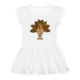 thumbnail image 1 of Inktastic Thanksgiving Turkey Girls Toddler Dress, 1 of 5