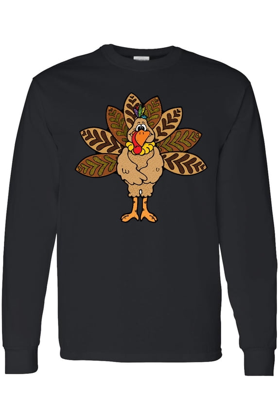 Thanksgiving Turkey Long Sleeve T-Shirt