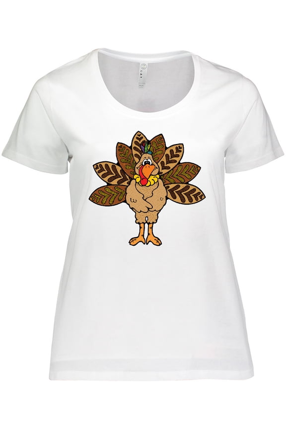 Thanksgiving Turkey Women's Plus Size T-Shirt