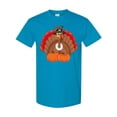 thumbnail image 1 of Inktastic Thanksgiving Turkey with Pumpkin T-Shirt, 1 of 5