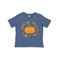 thumbnail image 1 of Inktastic Thanksgiving Wreath Autumn Fall Pumpkin Boys or Girls Toddler T-Shirt, 1 of 5