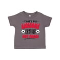 thumbnail image 1 of Inktastic That's My Awesome Brother Out There with Soccer Balls Boys or Girls Toddler T-Shirt, 1 of 5
