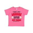 thumbnail image 1 of Inktastic That's My Awesome Brother out There with Baseballs Boys or Girls Toddler T-Shirt, 1 of 5