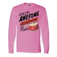 thumbnail image 1 of Inktastic That's My Awesome Grandson Out There with Percussion Drum Long Sleeve T-Shirt, 1 of 5