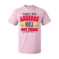 thumbnail image 1 of Inktastic That's My Awesome Niece out There with Softballs T-Shirt, 1 of 5