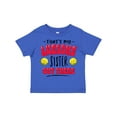 thumbnail image 1 of Inktastic That's My Awesome Sister out There with Softballs Boys or Girls Toddler T-Shirt, 1 of 5