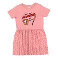 thumbnail image 1 of Inktastic That's My Big Brother out There- Baseball Girls Toddler Dress, 1 of 5