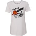 thumbnail image 1 of Inktastic That's My Nephew out There Basketball Women's T-Shirt, 1 of 5