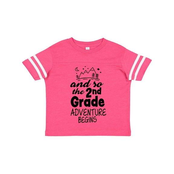 Inktastic The 2nd Grade Adventure Begins Boys or Girls Toddler T-Shirt