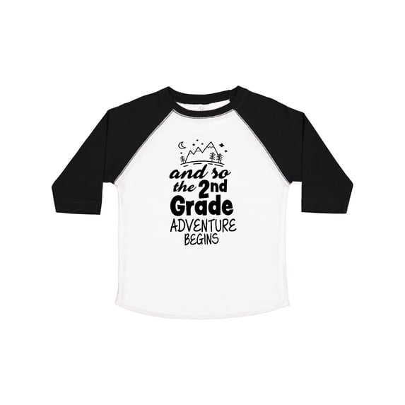 Inktastic The 2nd Grade Adventure Begins Boys or Girls Toddler T-Shirt