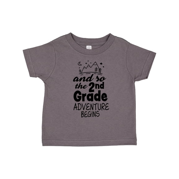 Inktastic The 2nd Grade Adventure Begins Boys or Girls Toddler T-Shirt