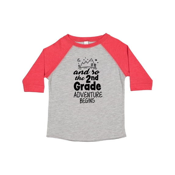 Inktastic The 2nd Grade Adventure Begins Boys or Girls Toddler T-Shirt