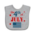 thumbnail image 1 of Inktastic The 4th of July- Boys or Girls Baby Bib, 1 of 4