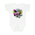 thumbnail image 1 of Inktastic The 80s Cassette Tapes Boys or Girls Baby Bodysuit, 1 of 5